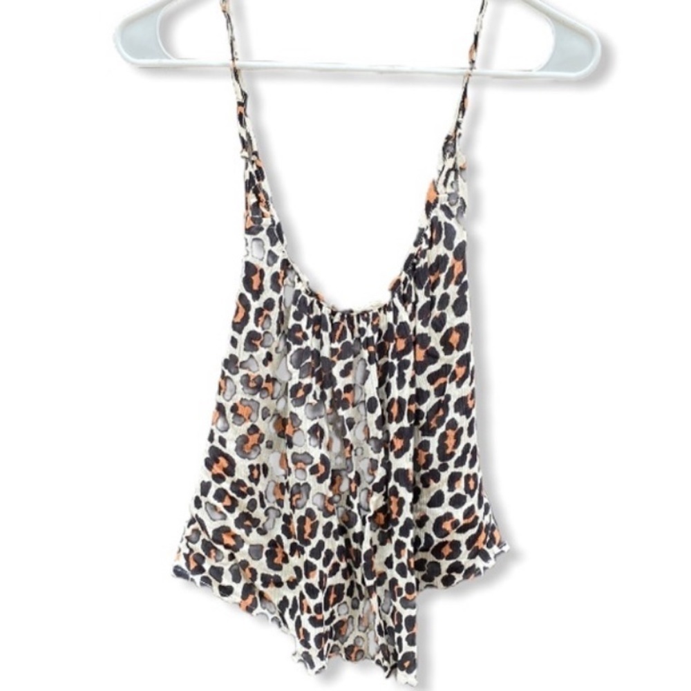 Amuse Society Animal Print Top